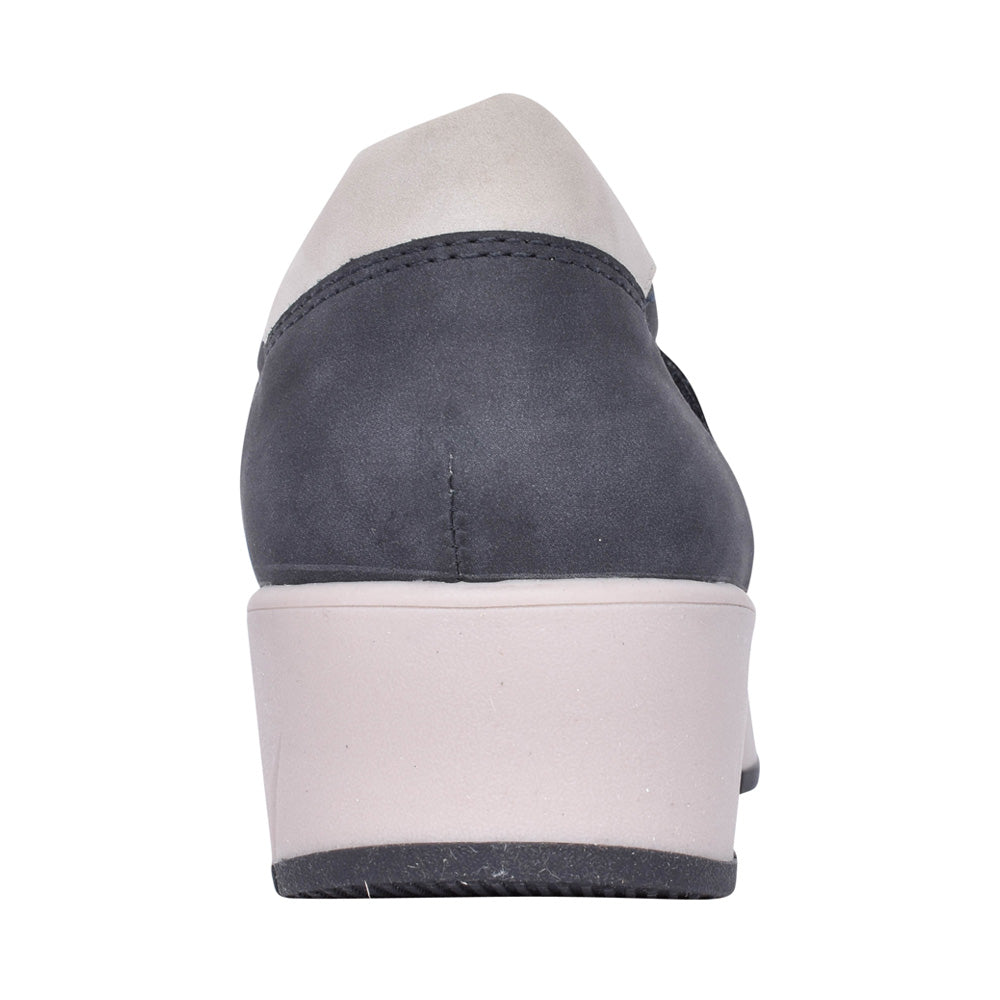 Ladies 8-24664 Velcro Shoe In Navy