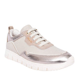 Ladies 8-83706 Laced Trainer In Gold Int