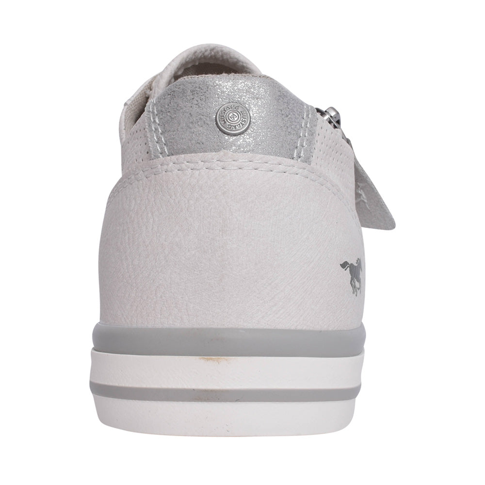 Ladies 1146316 Laced Trainer In White