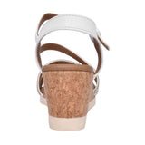 Ladies Goldie Ulp275 Wedge Sandal In White