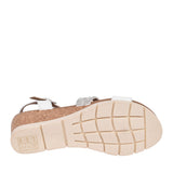 Ladies Goldie Ulp275 Wedge Sandal In White
