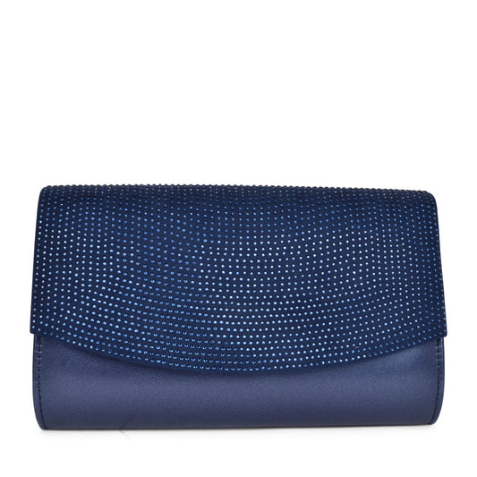 Ladies Trance Ulg074 Clutch Bag In Navy