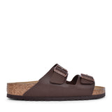 Mens 51701 Arizona Double Strap Mule In Dark Brown