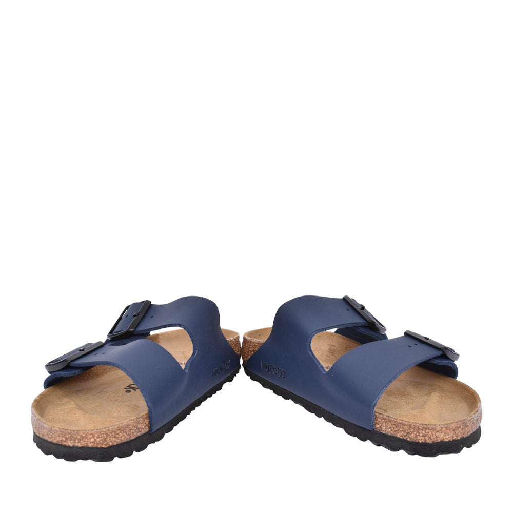 Ladies 51753 Arizona Double Strap Mule In Navy