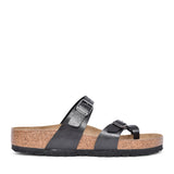 Ladies 171391 Mayari Toe Post Mule In Graphite