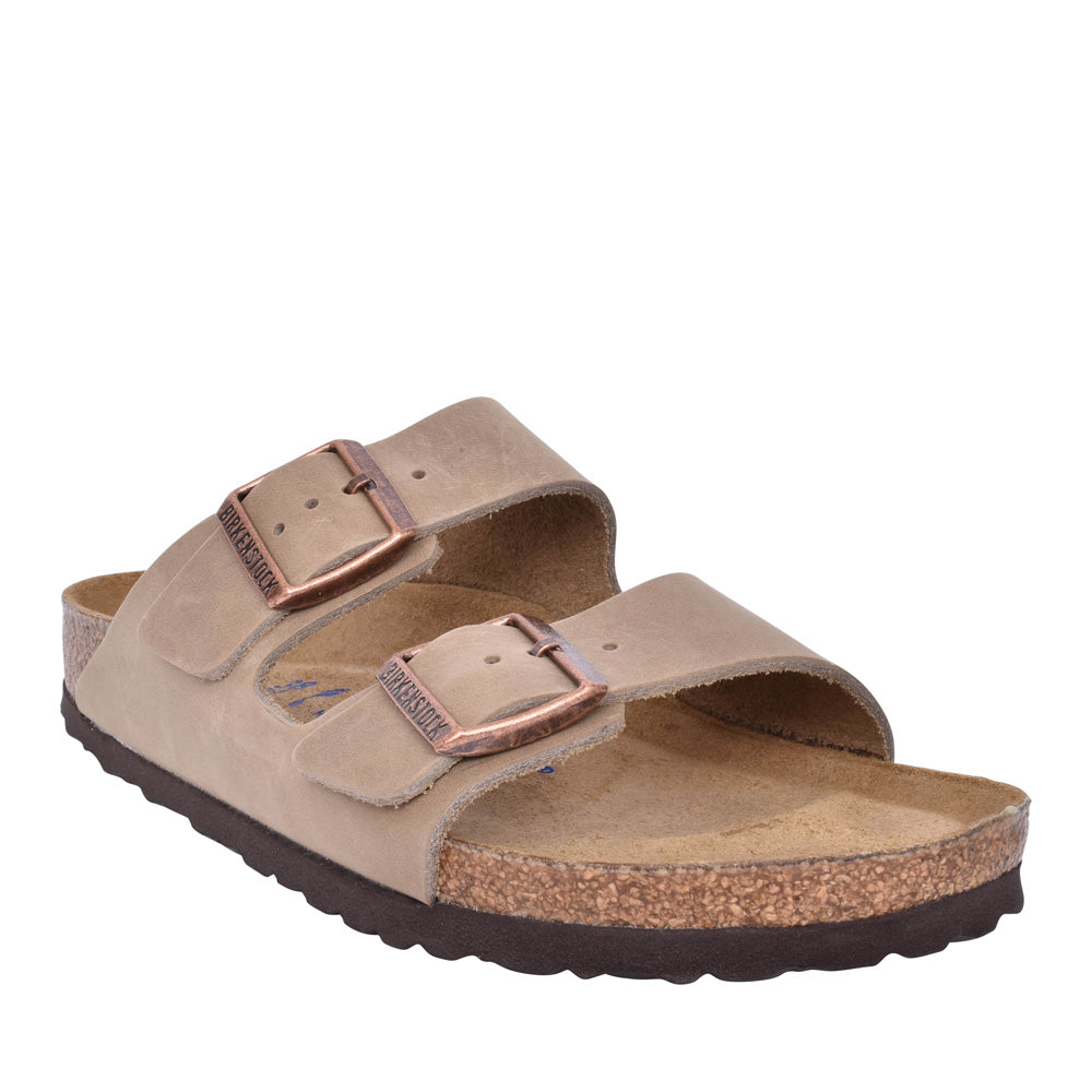 Ladies 552813 Arizona Double Strap Mule In Tobacco