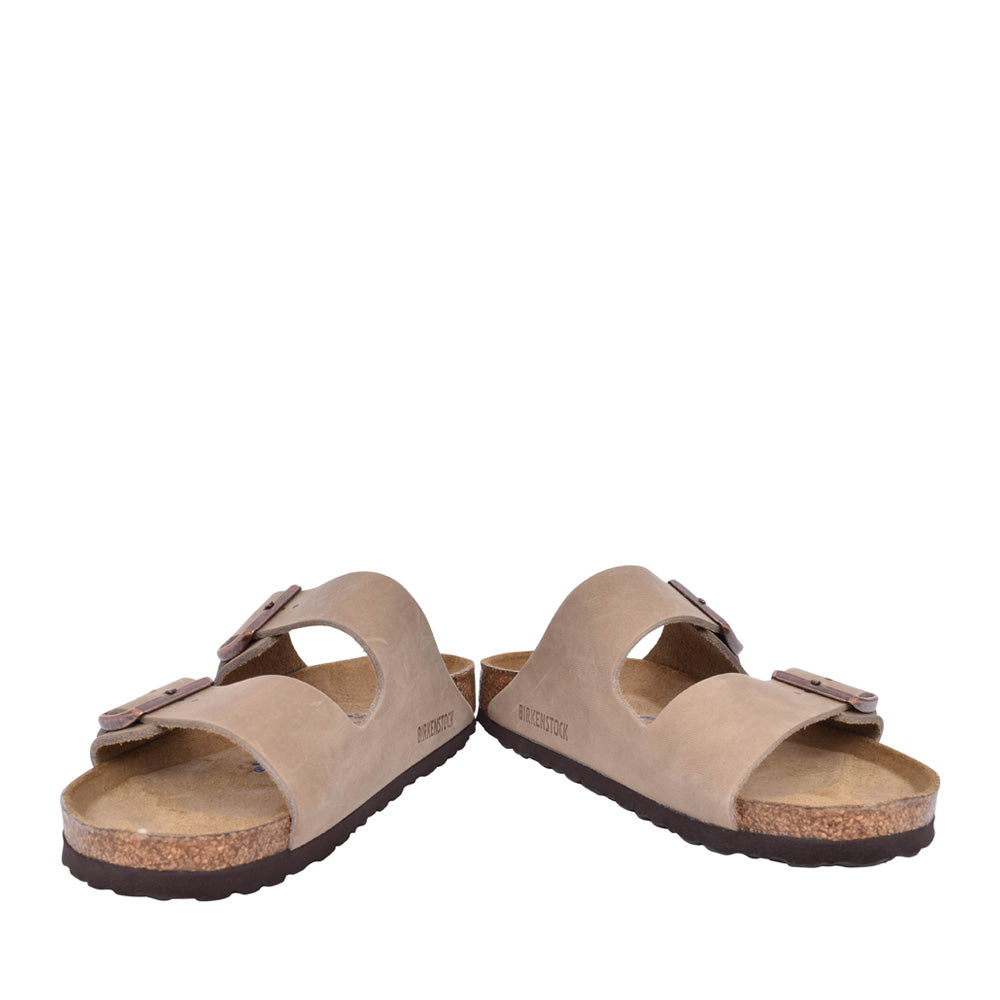Ladies 552813 Arizona Double Strap Mule In Tobacco