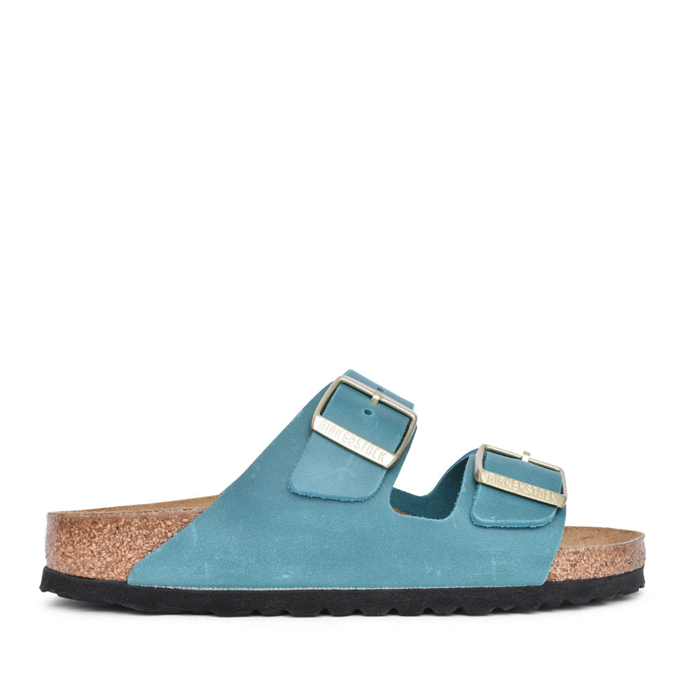 Ladies 1026537 Arizona Double Strap Mule In Teal