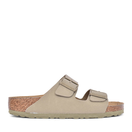Ladies 1027697 Arizona Double Strap Mule In Khaki