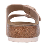 Ladies 1027723 Arizona Double Strap Mule In Beige