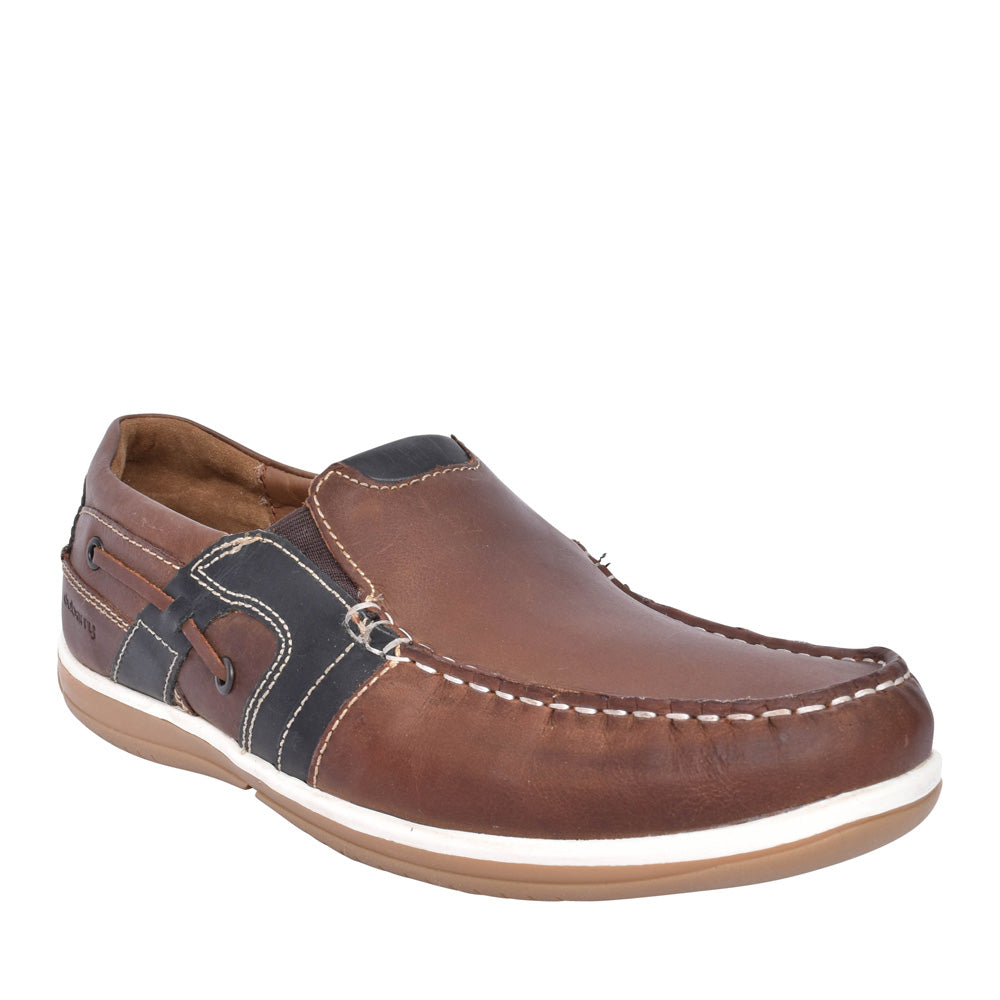 Mens Shaun 4574 Slip-on Shoe In Brown-multi