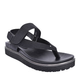Ladies Bersanee Toe Post Sandal In Black