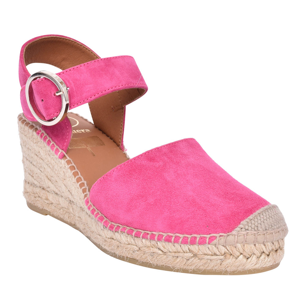 Ladies 1922 Wedge Shoe In Fuchsia