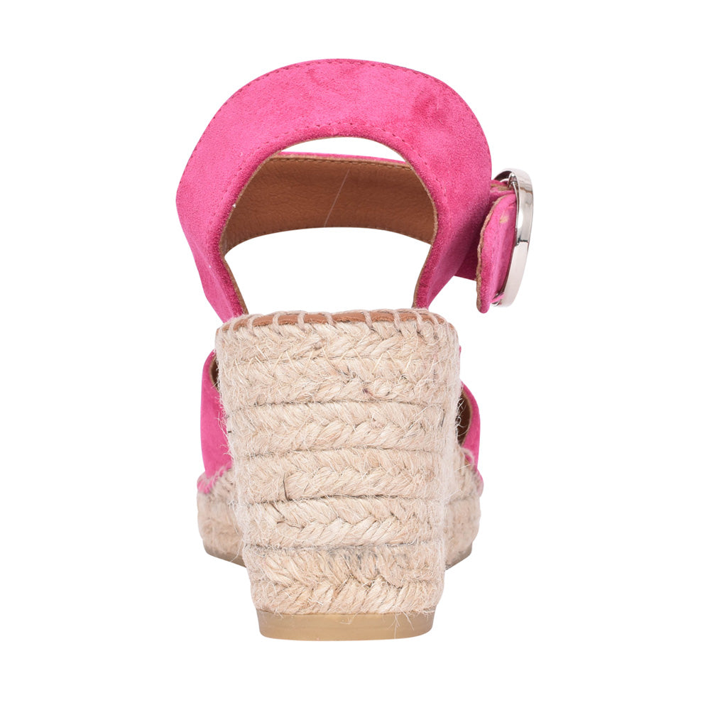 Ladies 1922 Wedge Shoe In Fuchsia