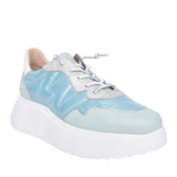 Ladies A-3602 Platform Trainer In Aqua