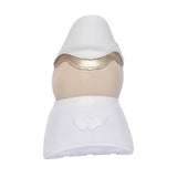 Ladies A-3601 Platform Trainer In Cream