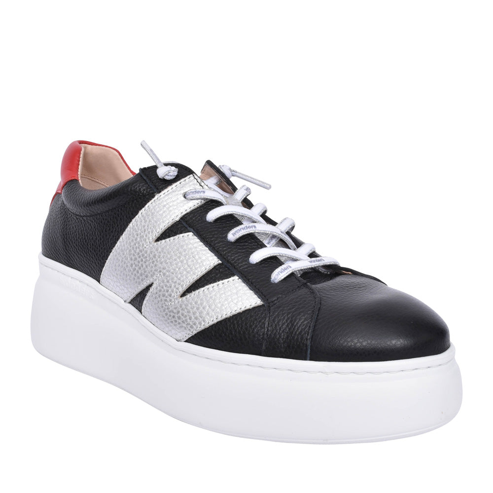 Ladies A-2650 Platform Trainer In Black
