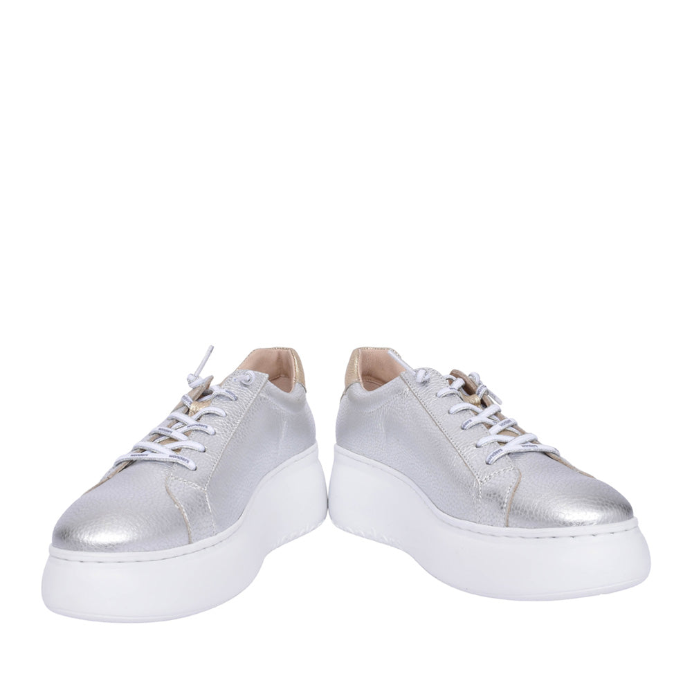 Ladies A-2650 Platform Trainer In Platino