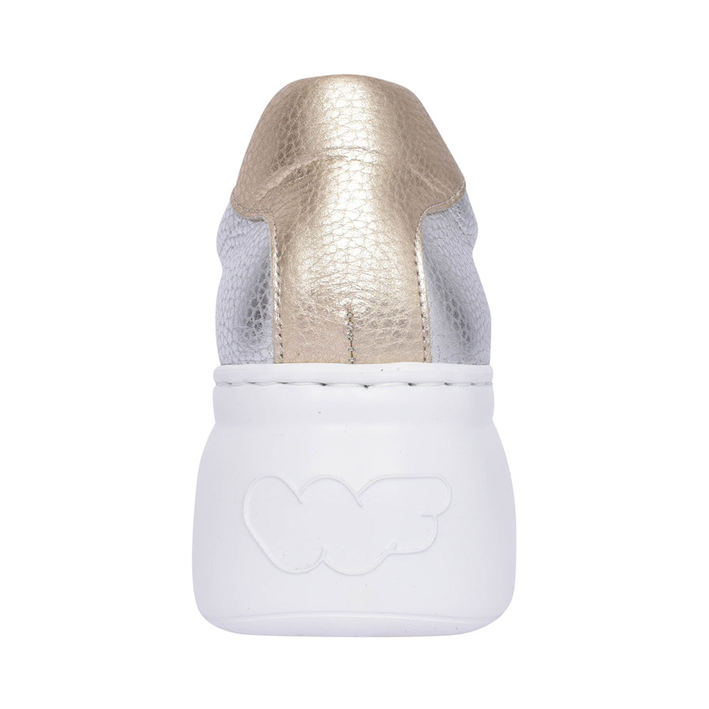 Ladies A-2650 Platform Trainer In Platino