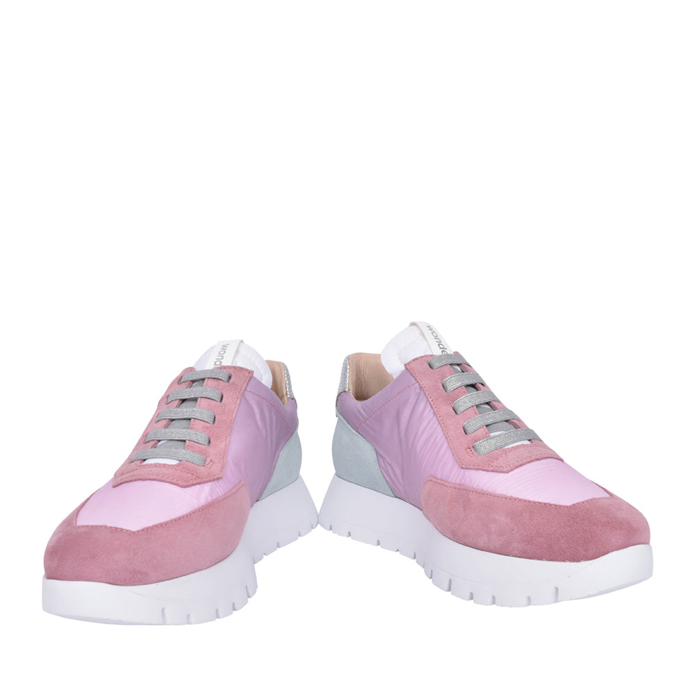 Ladies A-2463-t Platform Trainer In Blush