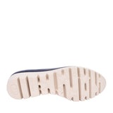 Ladies C-33311 Platform Loafer In Navy