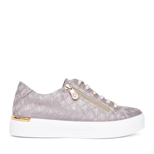 Ladies Layne Dlb044 Trainer In Gold