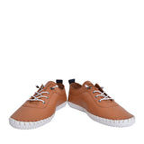 Ladies St Ives Fle030 Laced Shoe In Tan