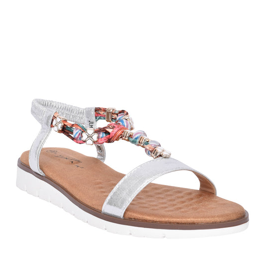 Ladies Tempo Jlh363 Sandal In Silver