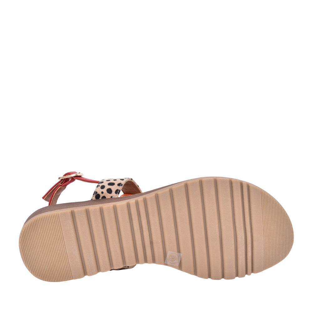 Ladies Gina Jlh451 Toe Post Sandal In Orange