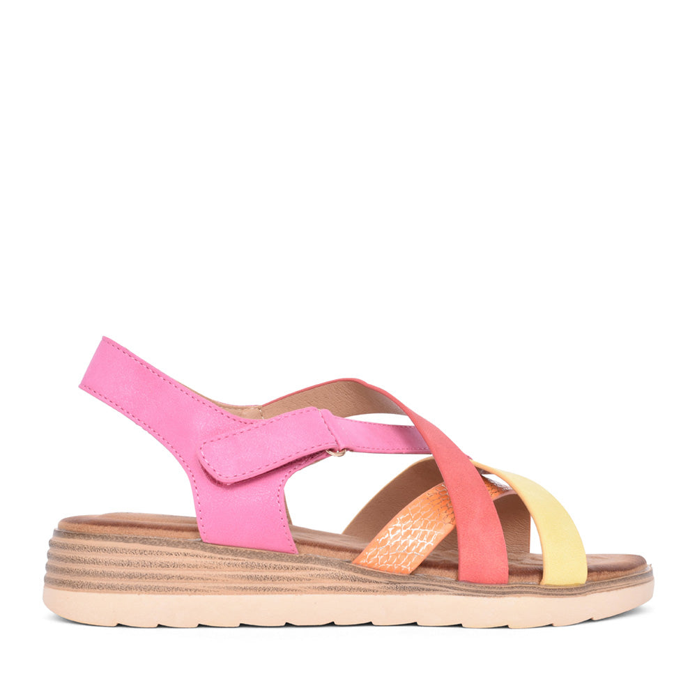 Ladies Cayman Jlh477 Sandal In Pink