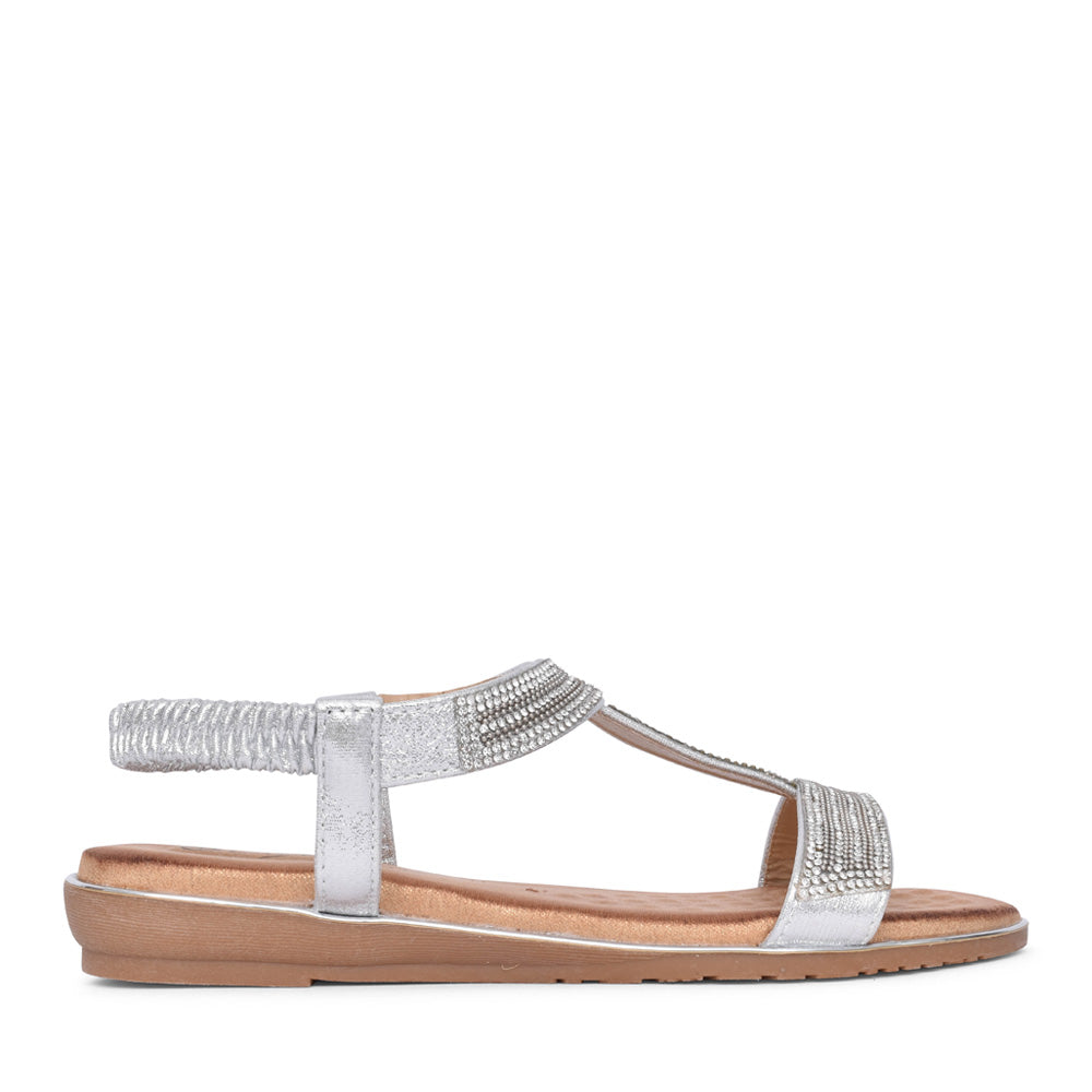 Ladies Esta Jly218 Sandal In Silver
