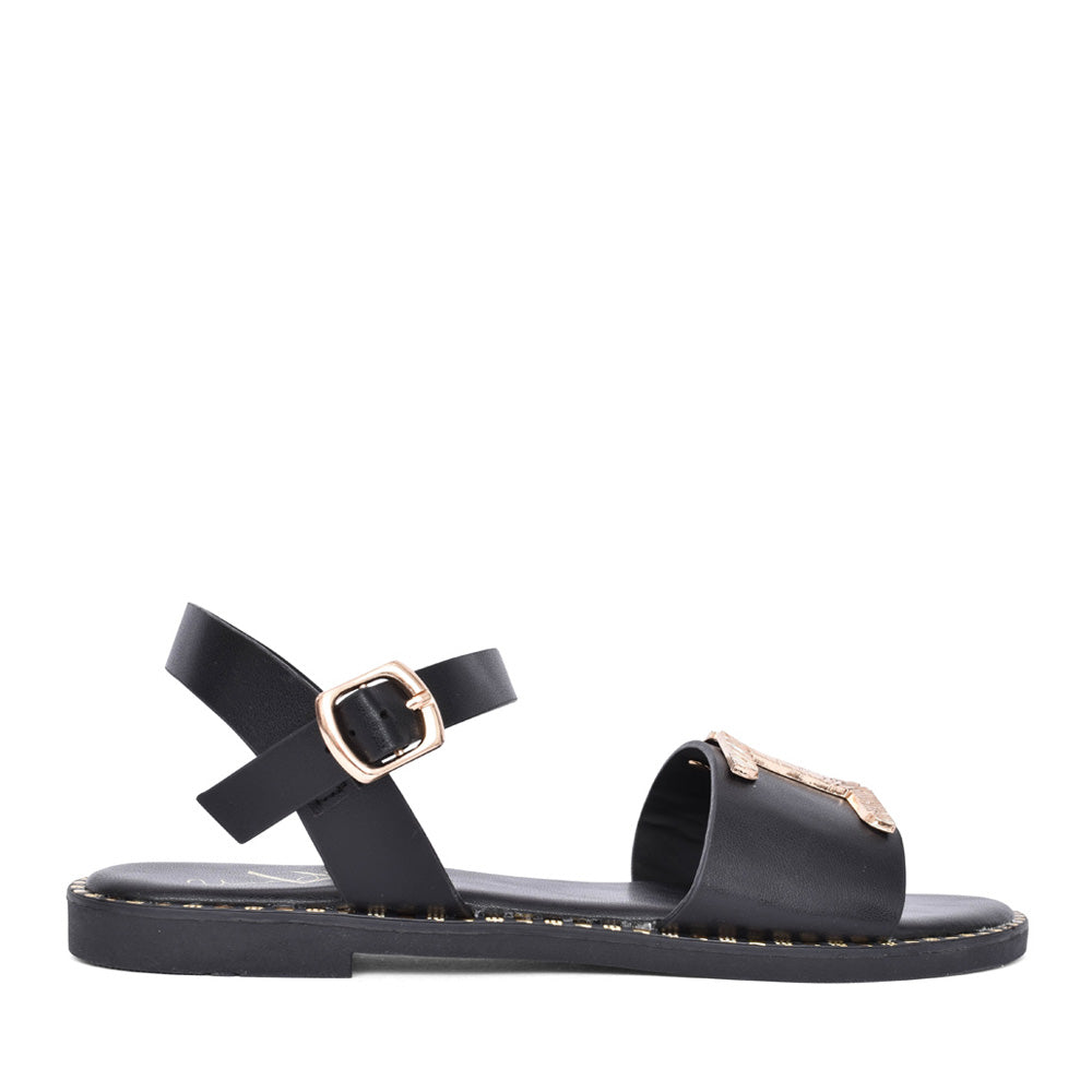Ladies Last Nite Sandal In Black
