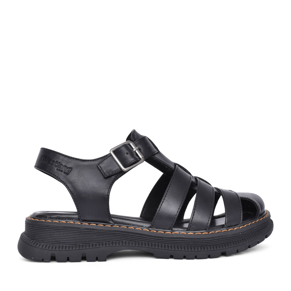 Ladies 769529 Peyton 09 Platform Sandal In Black