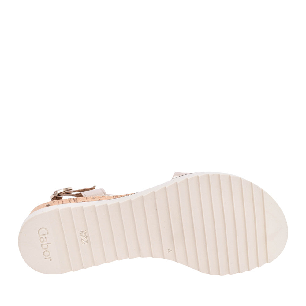 Ladies 42.751 Rich Sandal In Gold