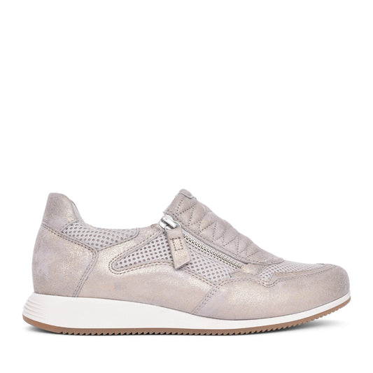 Ladies 46.408 Janis Slip-on Trainer In Gold