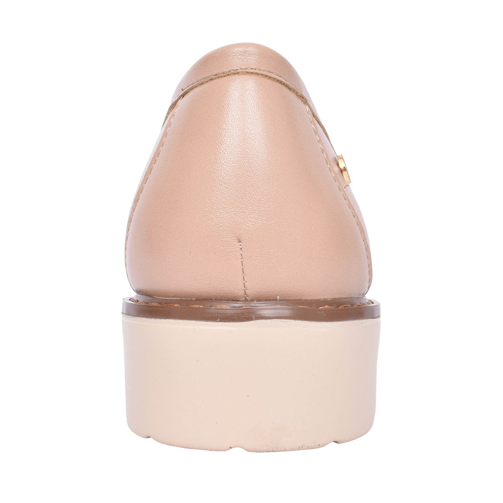 Ladies Daqia Loafer In Nude