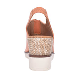 Ladies Mirfa Wedge Sandal In Tan