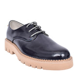 Ladies Safed Laced Shoe In Cobalt