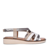 Ladies Erbil Strap Sandal In Taupe