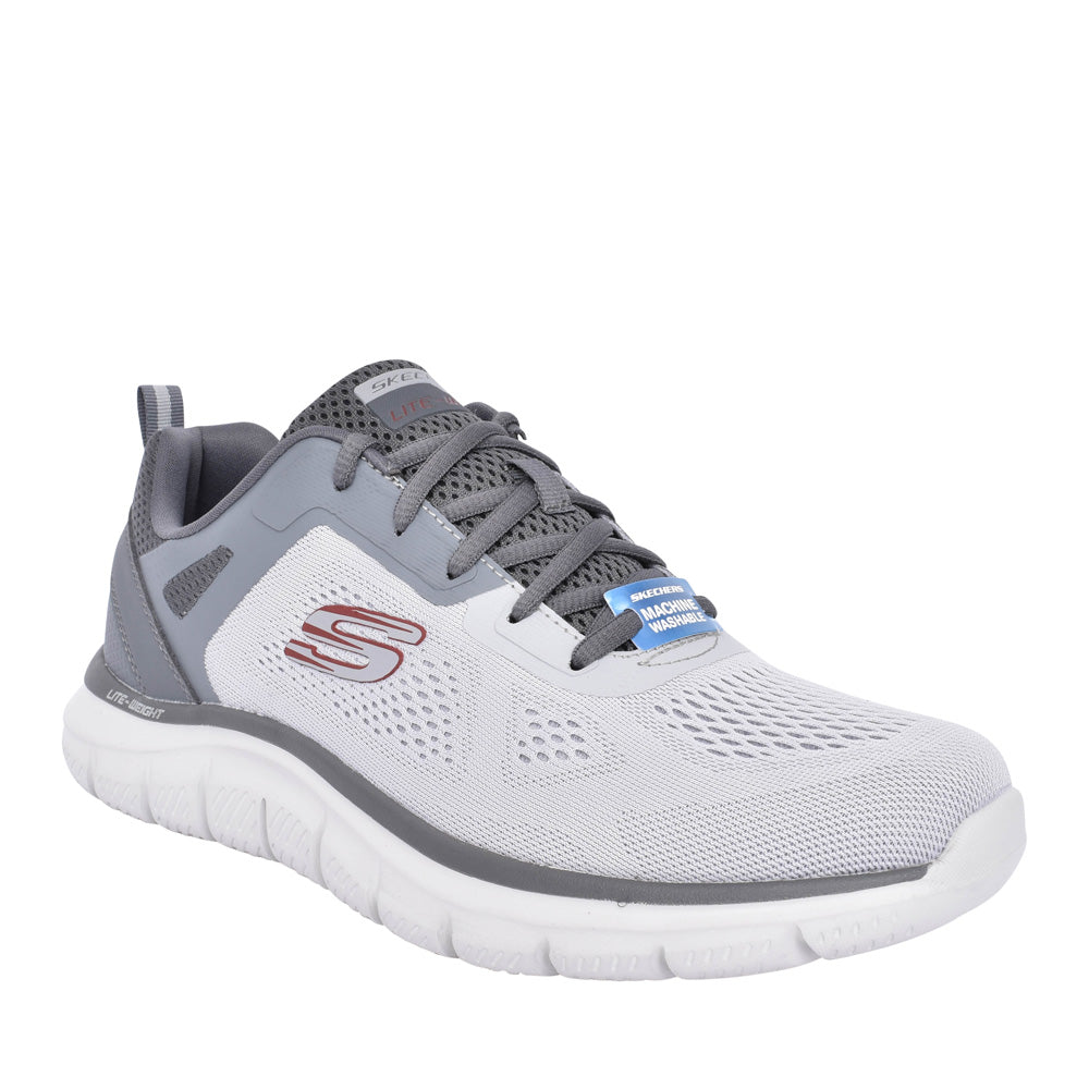 Mens 232698 Track Broader Trainer In Grey