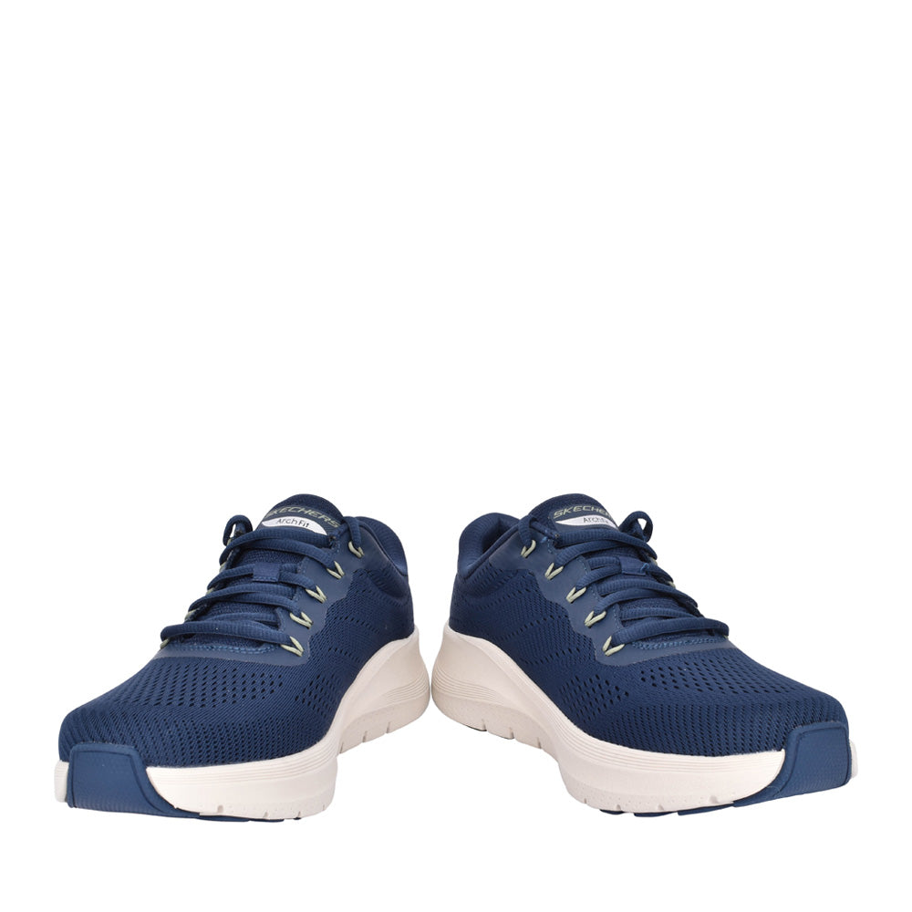 Mens 232700 Arch Fit Laced Trainer In Navy