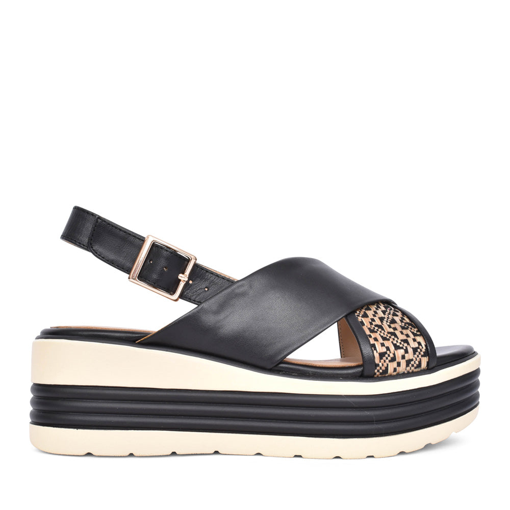 Ladies Sheyla-42 Platform Sandal In Black