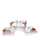 Ladies Bacoli Sandal In White
