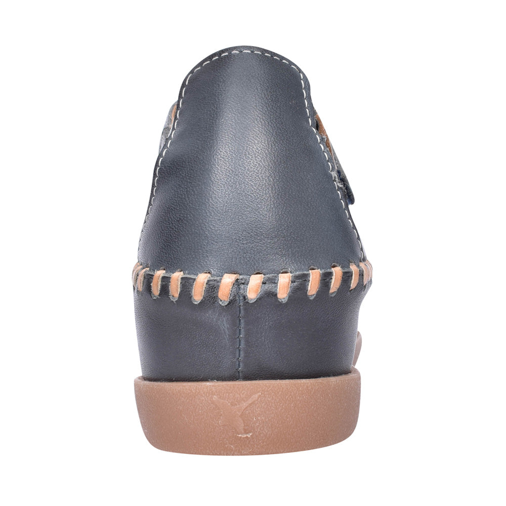 Ladies Cadaques Cut-out Shoe In Navy