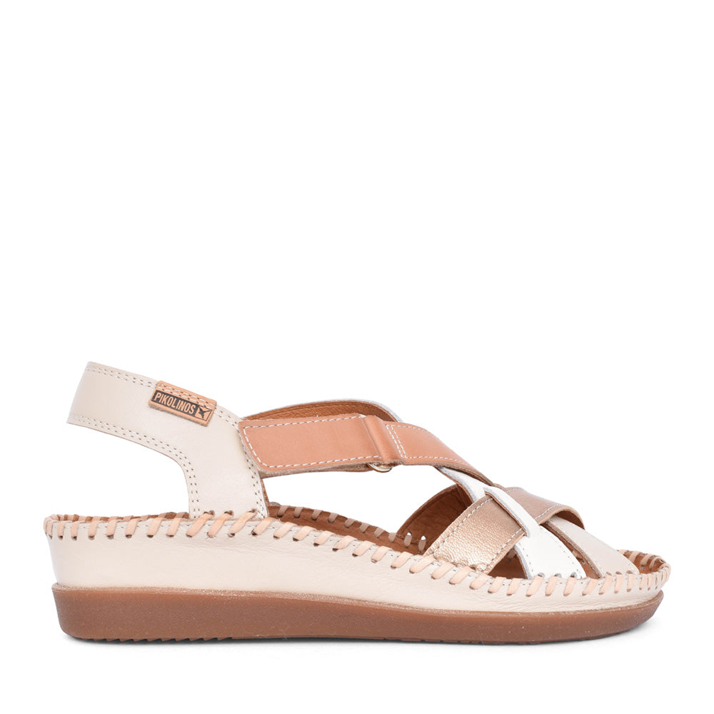 Ladies Cadaques Sandal In Taupe