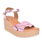 Ladies 5460 Wedge Sandal In Pink