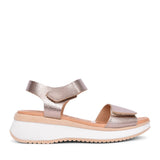 Ladies 5411 Velcro Sandal In Copper