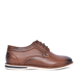 Boys Oslo Laced Shoe In Cognac