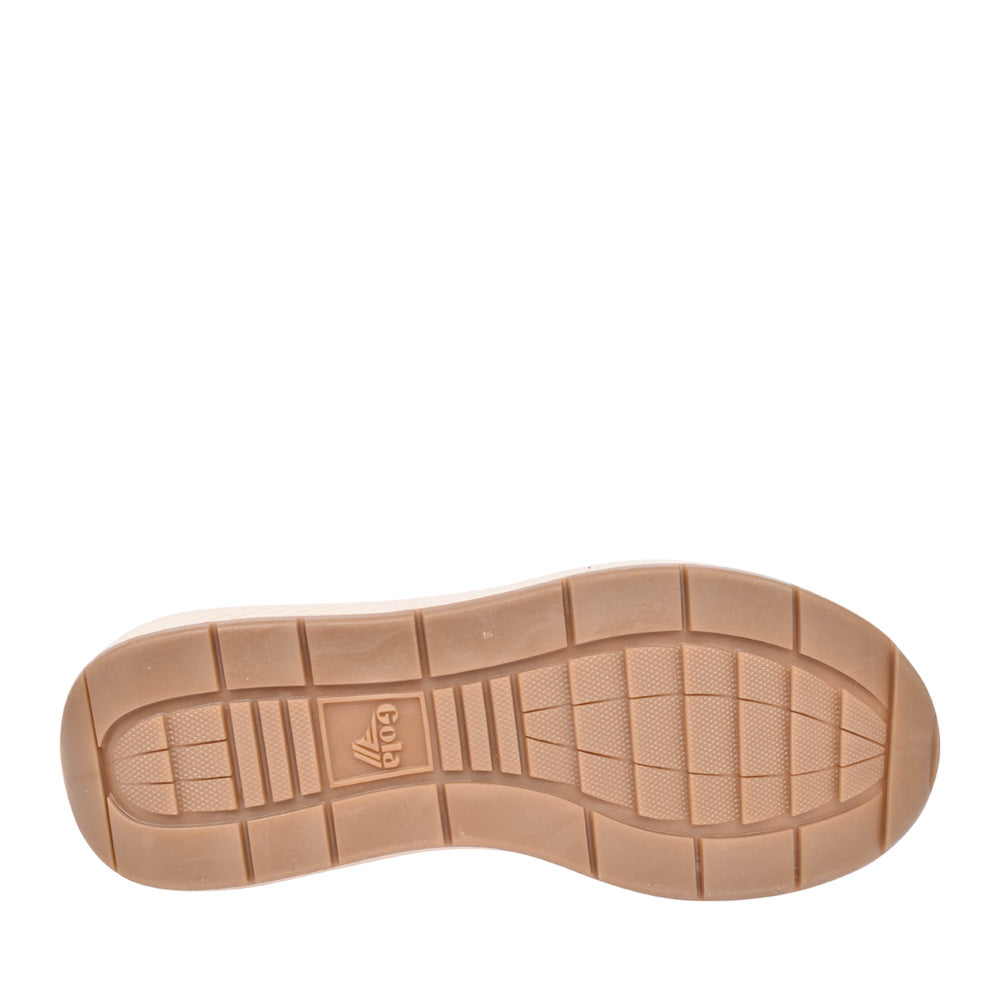 Ladies Raven Clb516 Laced Trainer In Pink