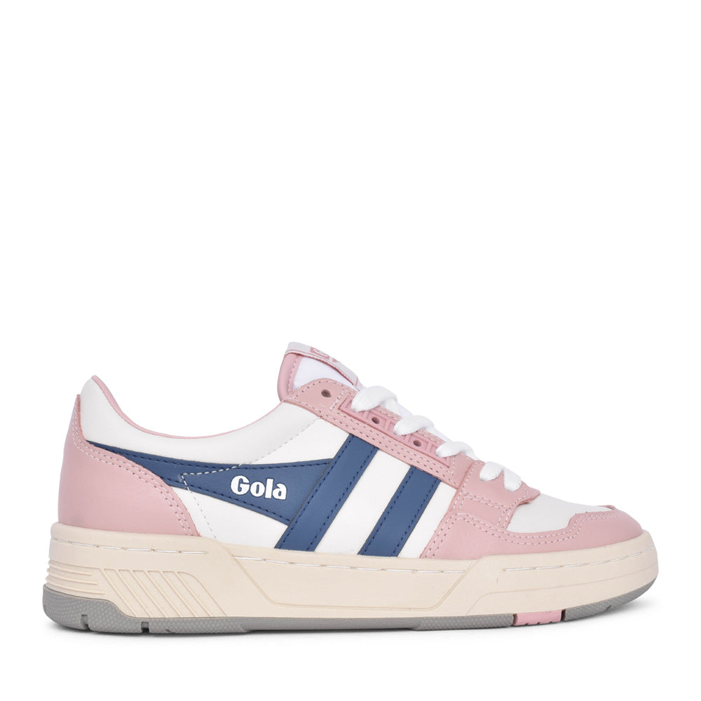 Ladies Challenge Clb535 Laced Trainer In Pink
